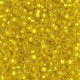 Miyuki rocailles Perlen 8/0 - Matte silverlined yellow 8-6F